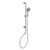 PULSE ShowerSpas Shower System - AquaBar Shower System - Multi-function hand shower with water-saving trickle function and brass slider - Polished Chrome - 7003 - Vital Hydrotherapy