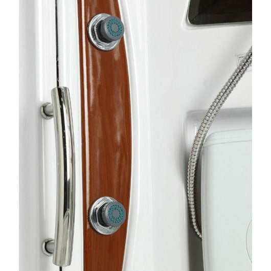 Mesa 801A Corner Steam Shower massage jets