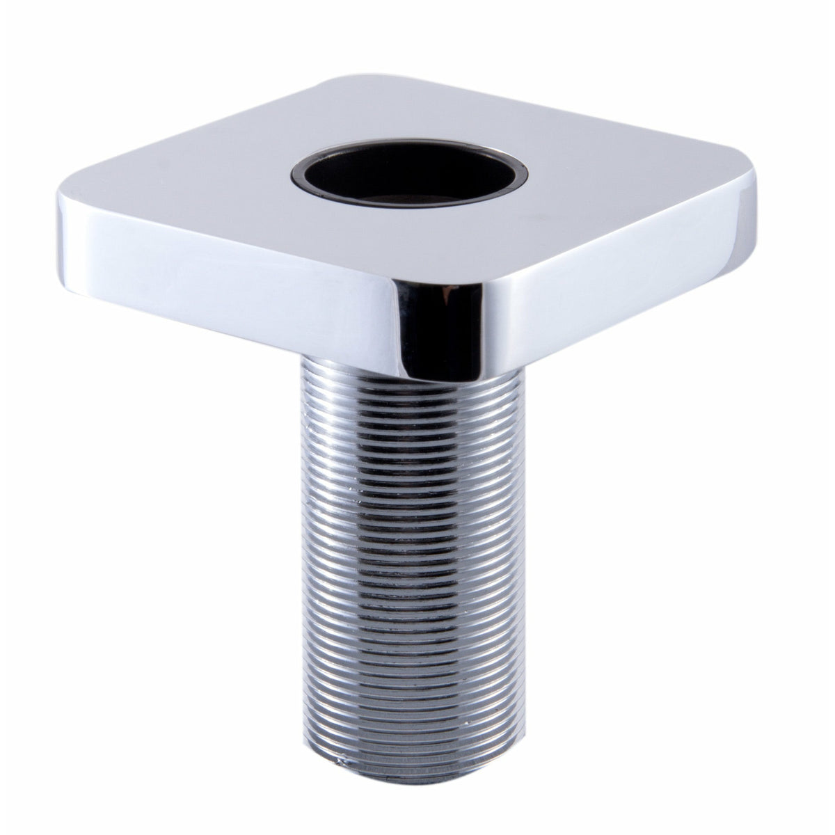 ALFI AB2464 connecting core with decorative plate cover polished chrome in a white background