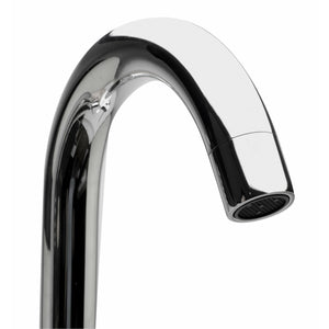 ALFI AB2534 Tub spout Solid brass construction coated with a Polished Chrome in a white background