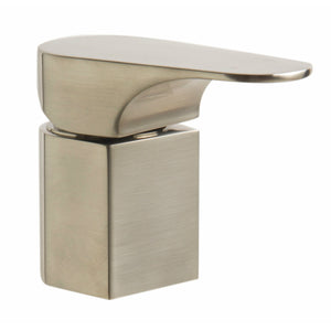 ALFI AB2703 Tub Filler solid brass construction brushed nickel in a white background