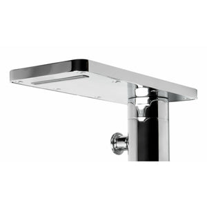 ALFI brands Flat Rectangular Shelf Style Spout in Polished Chrome - Vital Hydrotherapy