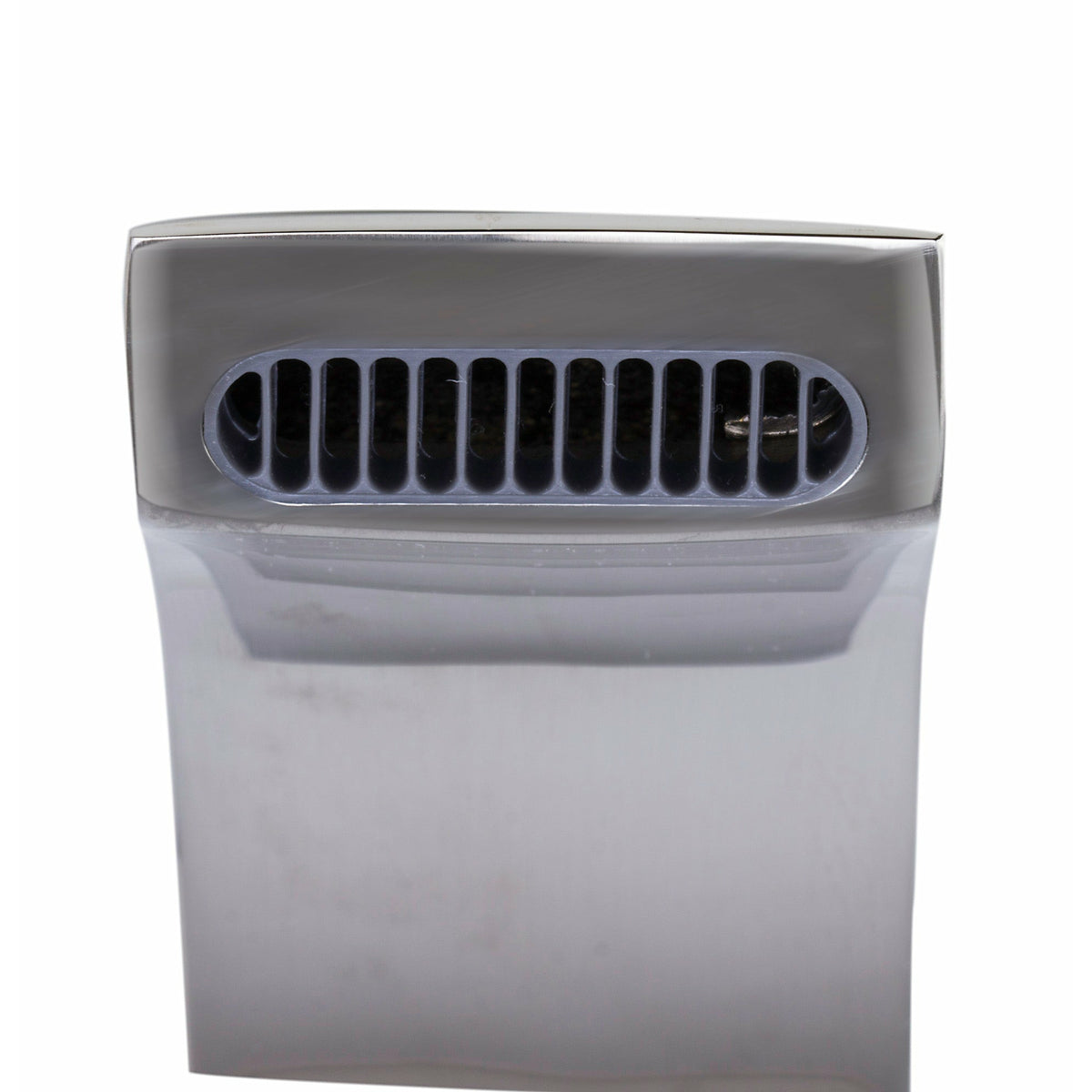 ALFI AB3301 Curved Wall mounted Tub Filler Bathroom Spout brushed nickel in a white background