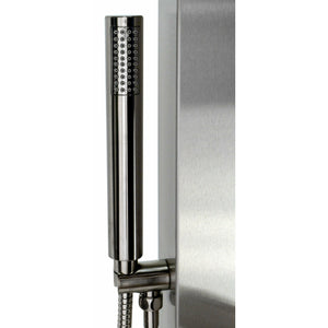 ALFI ABSP30 Stainless Steel Shower Panel - Handheld sprayer