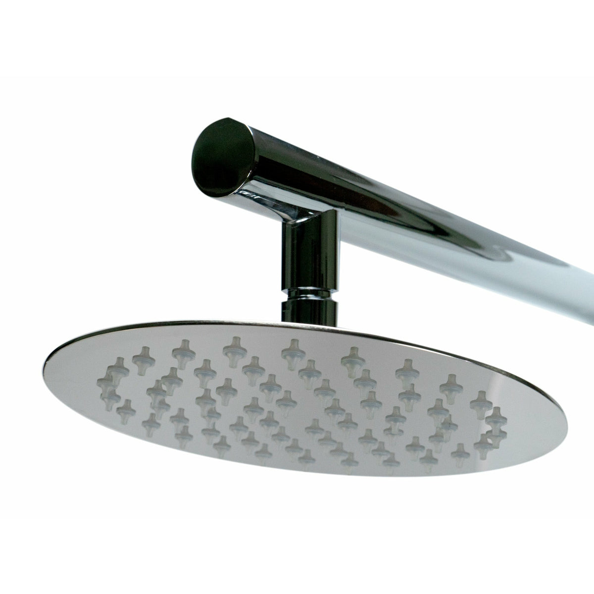 ALFI ABSP50W overhead rain shower head in a white background