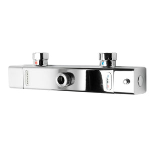 ALFI Polished Chrome Square Style Water Diverter -Vital Hydrotherapy