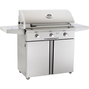 American Outdoor Grill 36-inch “T” Series Portable Propane Grill - Solid Brass Valves - Heat Indicator/ Thermometer - Push Button Piezo Ignition System - 36PCT-00SP - Vital Hydrotherapy