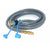 MHP 12' Natural Gas Quick Disconnect Hose Kit ASCPL1 - Hansen & Sturgis Dust Covers Included - Vital Hydrotherapy