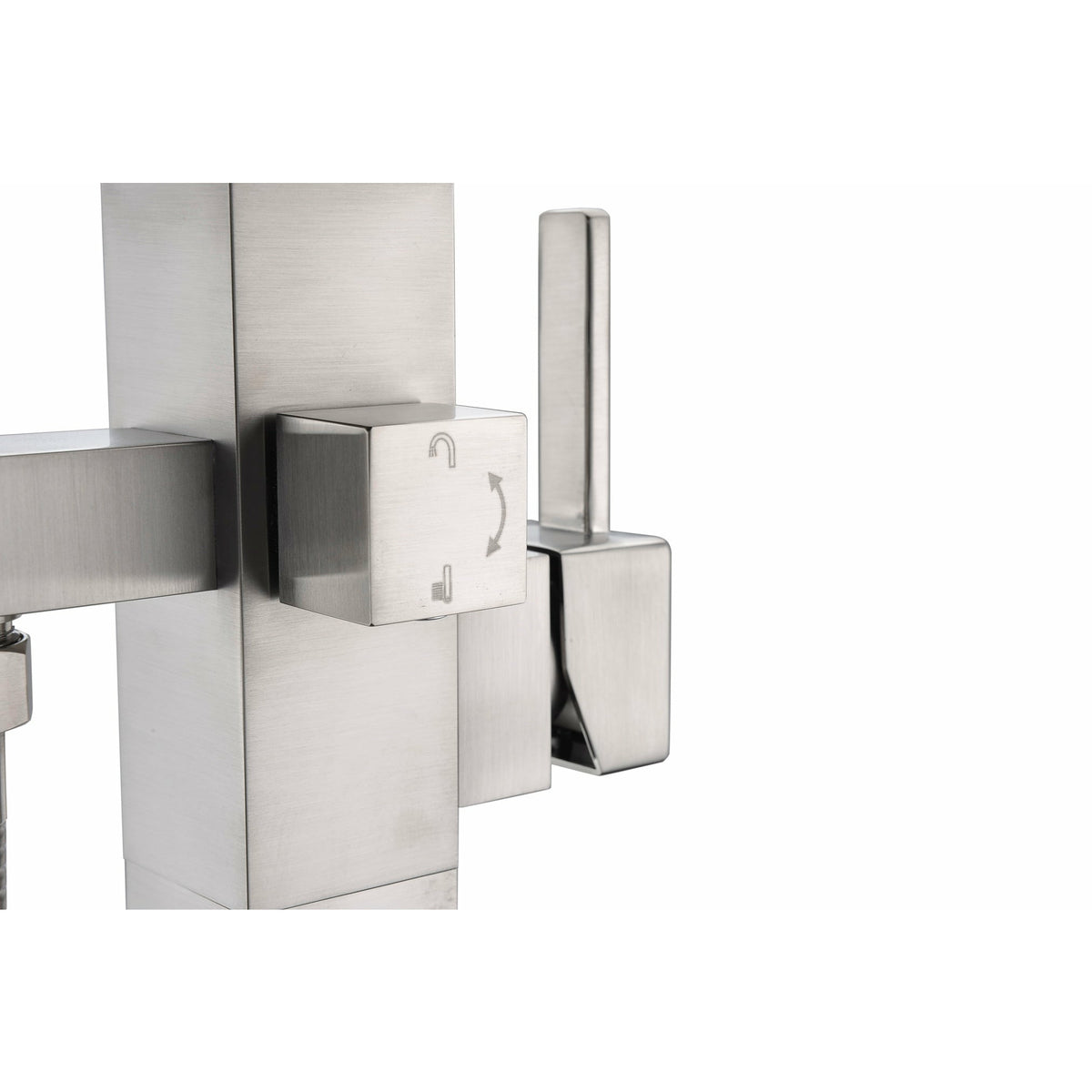 Solid Brass Valves (Brushed Nickel) - Vital Hydrotherapy