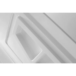Anzzi Forum 48 in. x 36 in. x 74 in. 3-piece DIY Friendly Alcove Shower Surround in White SW-AZ011WH - Vital Hydrotherapy