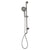 PULSE ShowerSpas Shower System - AquaBar Shower System - Multi-function hand shower with water-saving trickle function and brass slider - Polished Chrome - 7003 - Vital Hydrotherapy