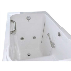 Hydro and vibration jets control panel and drain - Vital Hydrotherapy