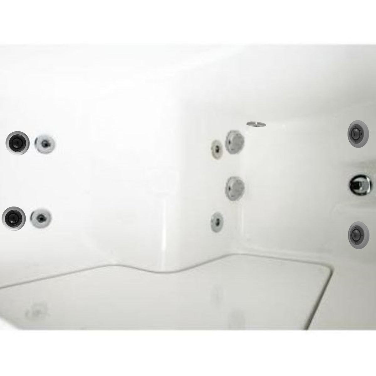 Hydro and vibration jets with microbubbles - vital hydrotherapy