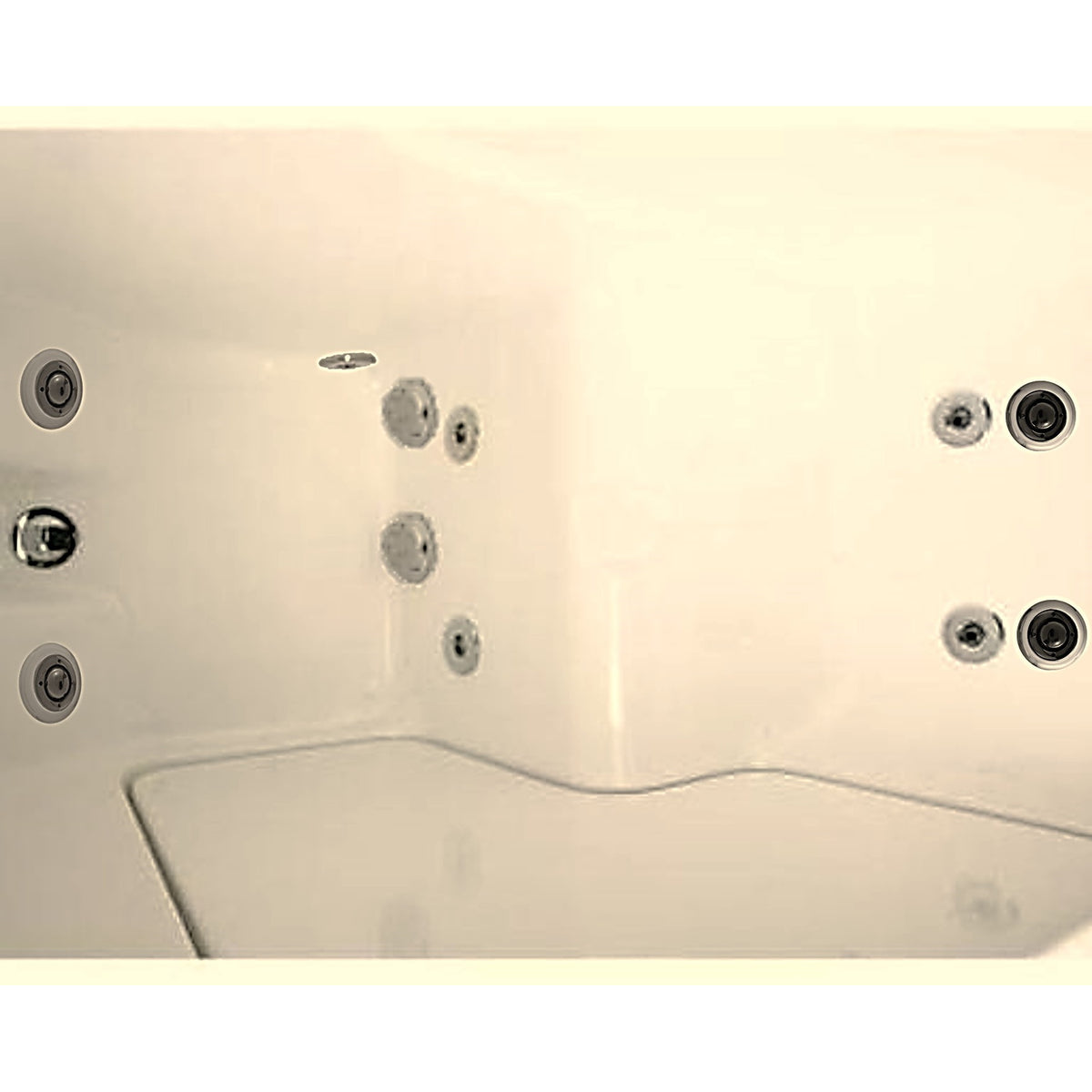 Hydro and vibration jets with microbubbles - vital hydrotherapy