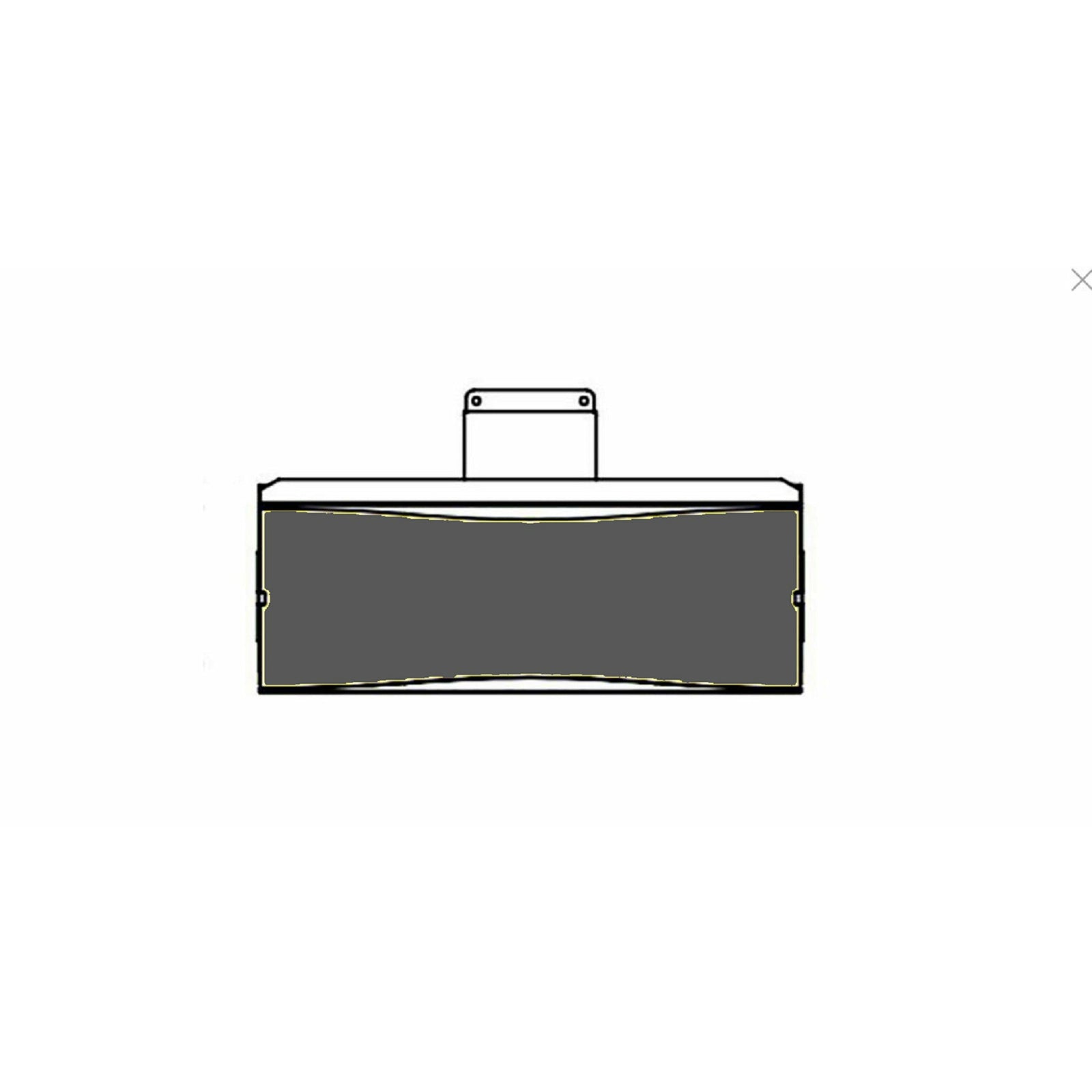 Replacement Glass black finish for Platinum 300 Smart-Heat Gas Heaters-3 burners