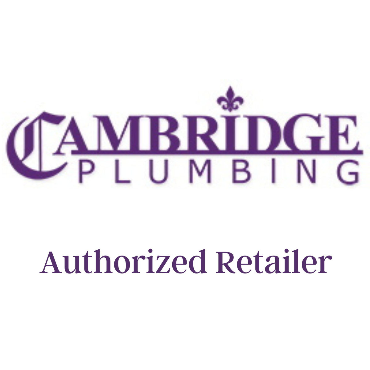 Cambridge Plumbing Authorized Retailer Logo