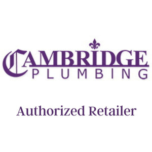 Cambridge Plumbing 66-Inch Cast Iron Pedestal Soaking Tub with Faucet Holes DE66-PED-NH