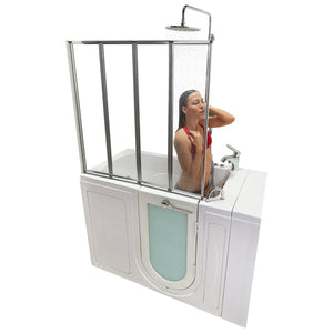 Ella's Bubbles 4 Fold Shower Screen for Walk in Tubs WBGS4442 - Vital Hydrotherapy