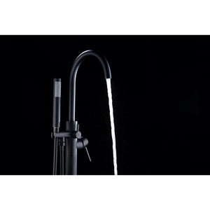 Anzzi Coral Series 2-Handle Freestanding Claw Foot Tub Faucet with Hand Shower (Oil Rubbed Bronze) Solid Brass Valves - Floor Mounted - FS-AZ0047 - Vital Hydrotherapy