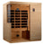 Dynamic Bilbao 3-person Ultra Low EMF (Under 3MG) FAR Infrared Sauna (Canadian Hemlock) DYN-5830-01 - Vital Hydrotherapy - PureTech™ Near Zero EMF - FAR IR Carbon Panels - Natural Reforested Canadian Hemlock wood construction - Clear Tempered glass door and with side Windows - Interior Chromotherapy Color Lighting System - Interior LED control panels - Bluetooth and MP3 auxiliary connection with built in speakers - Vital Hydrotherapy