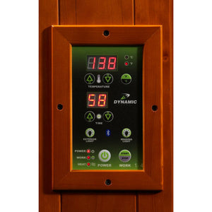 Dynamic Heming Edition Low EMF Far Infrared Sauna control panel