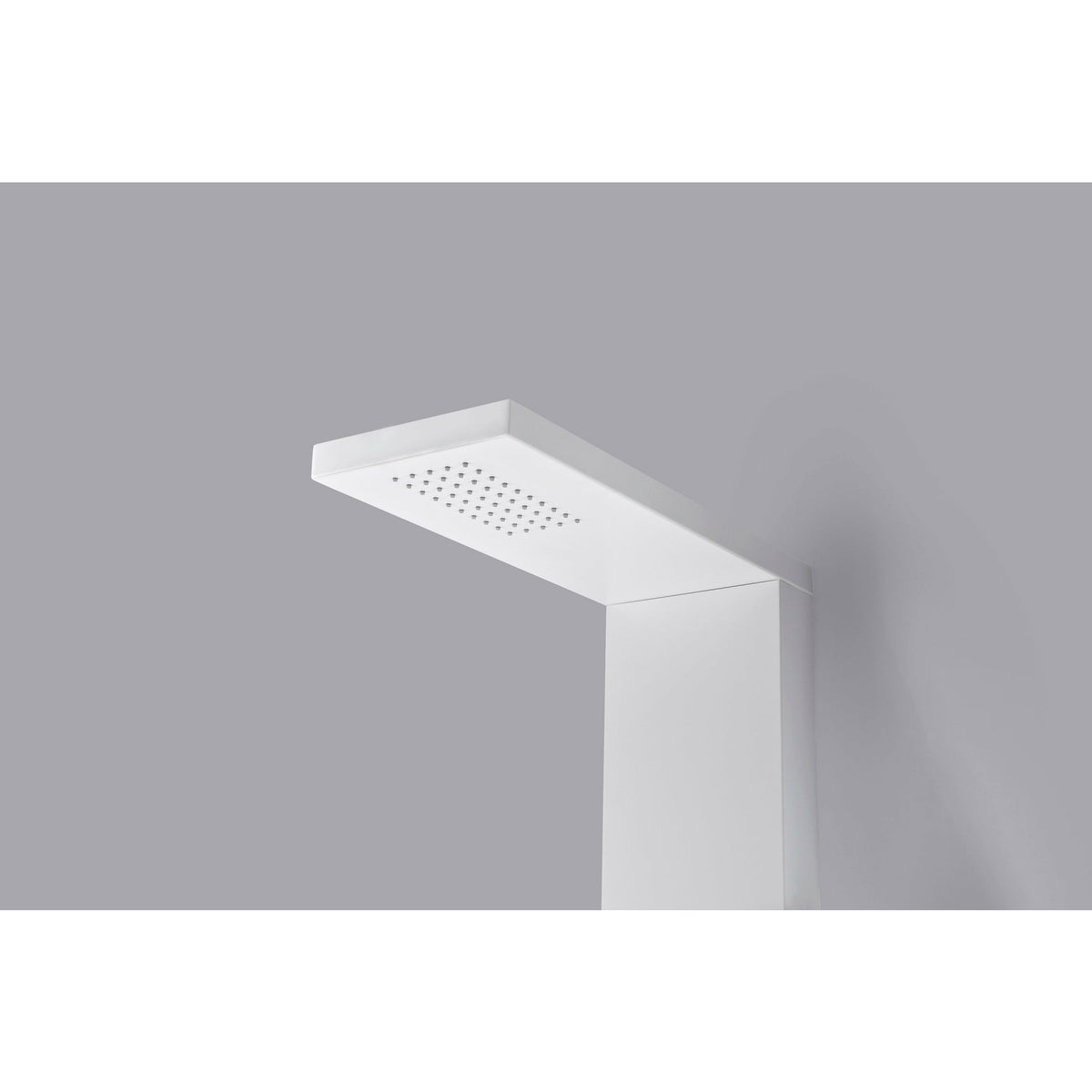 Anzzi Delta Series 56 in. Full Body Shower Panel System with Heavy Rain Shower and Spray Wand in White SP-AZ054 - Vital Hydrotherapy