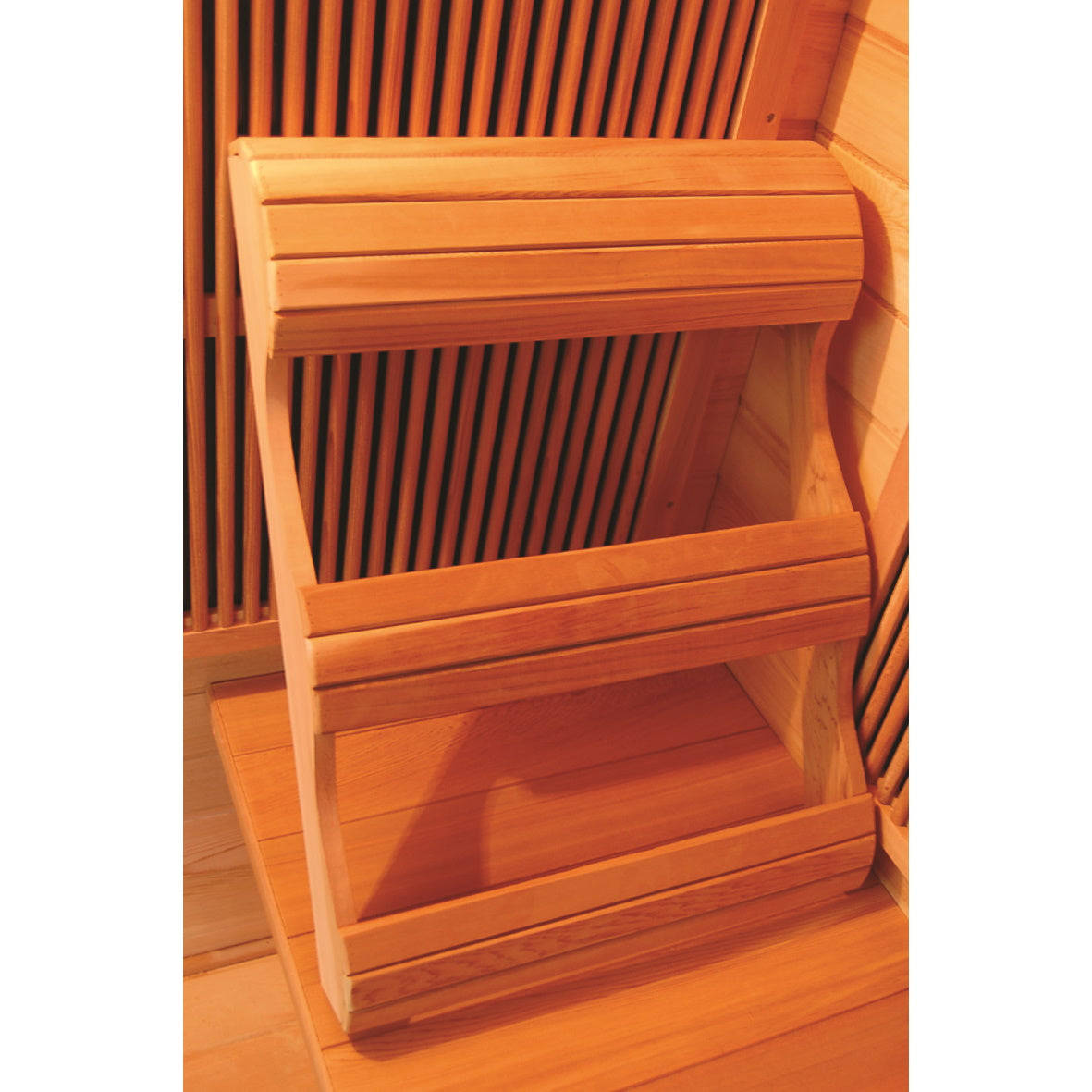 Ergonomic Backrest - Natural Canadian red cedar wood