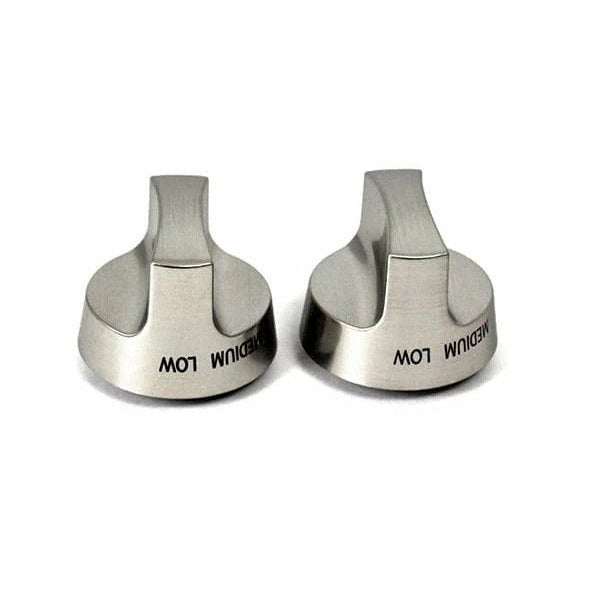 MHP Metal Control Knobs for JNR & WNK Grills GGK10S in Chrome - Vital Hydrotherapy