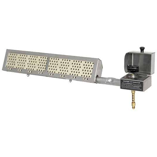 MHP Rear Infrared Burner GGRRB3-P - Stainless Steel Construction - Vital Hydrotherapy