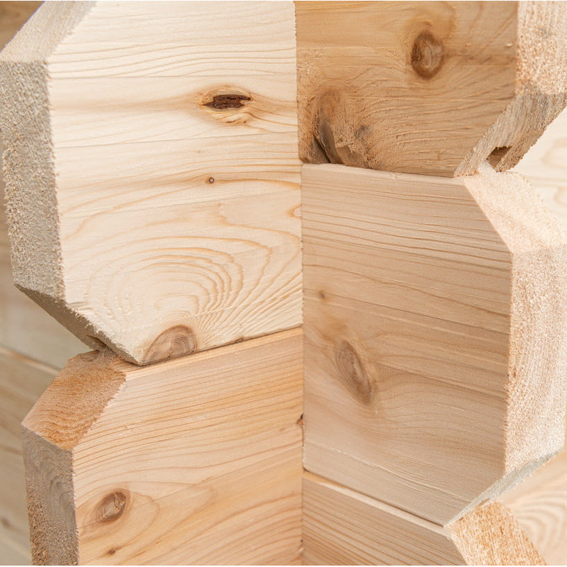 Dundalk Canadian Timber Georgian Cabin Sauna CTC88W - Eastern White Cedar