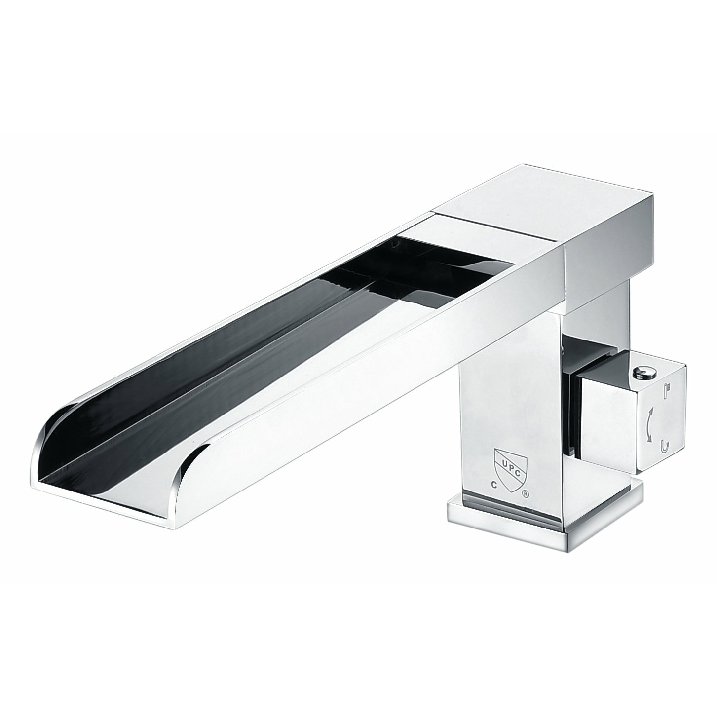 Anzzi Glymur 2-handle Deck-mount Roman Tub Faucet in Chrome - Waterfall Spout - Chrome Finish Housing a Solid Brass Interior - Extendable Euro-grip Handheld Sprayer - Dual Handle, Widespread Deck Mounted Roman Faucet - FR-AZ039CH - Vital Hydrotherapy
