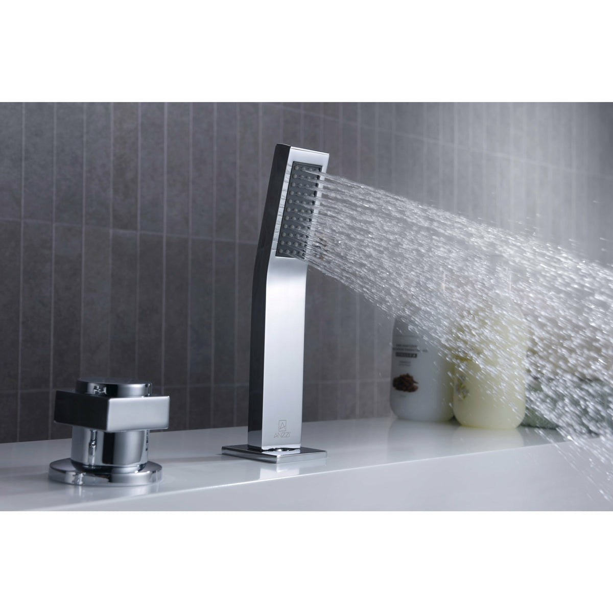 Euro-grip Handheld Sprayer - Chrome Finish Housing a Solid Brass Interior - Vital Hydrotherapy