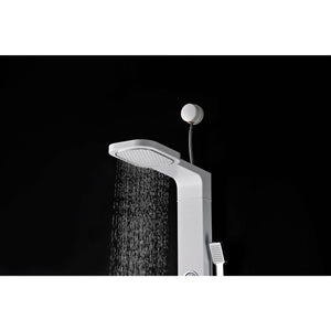 Anzzi Fixed Crested Heavy Rain Shower Head in White SP-AZ062 - Vital Hydrotherapy