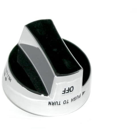 MHP Chrome Knob For Hybrid & Tri-burn Grills KKK10 - Chrome Plastic Material - Silver Finish - Vital Hydrotherapy
