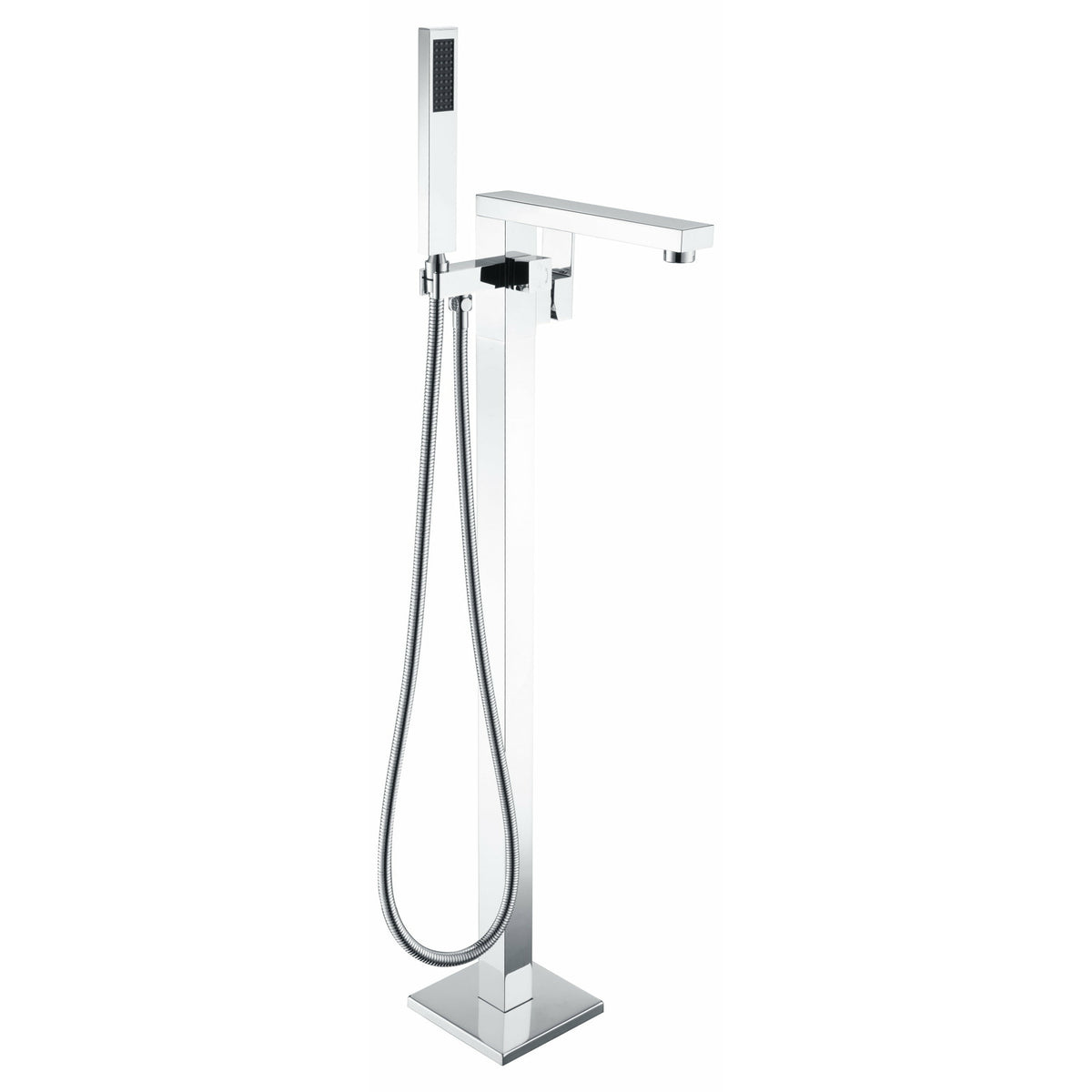 Anzzi Khone 2-Handle Claw Foot Tub Faucet with Hand Shower (Polished Chrome) Parts - Solid Brass Valves - FS-AZ0037 - Vital Hydrotherapy