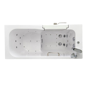 Ella's Bubbles Lounger 27"x60" Acrylic Walk-In Bathtub with Fast Fill Faucet OA2660 - Vital Hydrotherapy