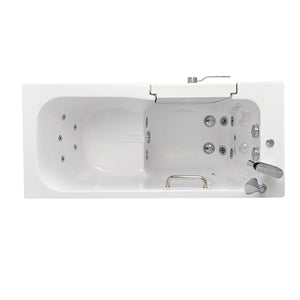 Ella's Bubbles Lounger 27"x60" Acrylic Walk-In Bathtub with Fast Fill Faucet OA2660 - Vital Hydrotherapy