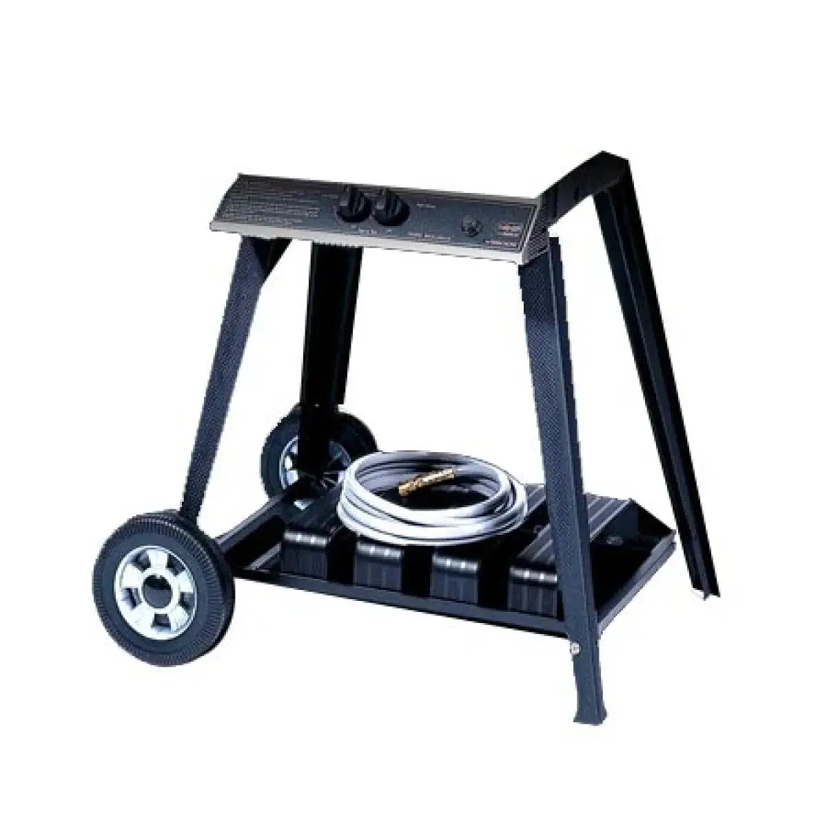 MHP Aluminum Cart For MHP Propane Gas Grills WCP4 - Kozy Coat High-temp Powder Paint Finish - Heavy-duty Aluminum Legs - Rock Grate With Self-cleaning Porcelain Briquettes - Vital Hydrotherapy