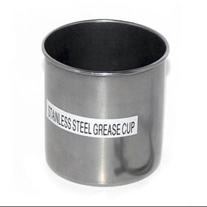 MHP Gas Grill Stainless Steel Round 3" Diameter Grease Cup GGGC - Vital Hydrotherapy