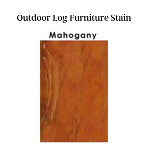 Mahogany Outdoor Log Furniture Stain - Vital Hydrotherapy