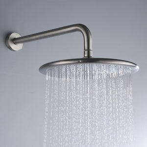 Shower Head in Brushed Nickel SH-AZ032 - Vital Hydrotherapy