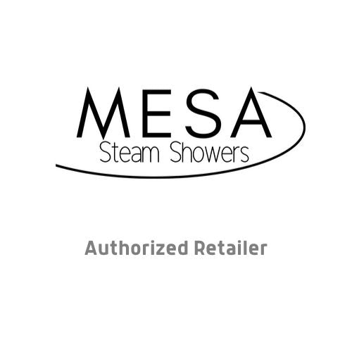 Mesa 9090K Steam Shower 36L x 36W x 85H Clear