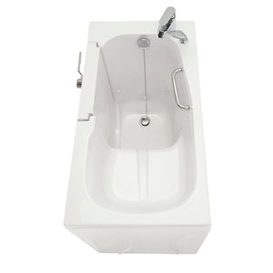 Ella's Bubbles Mobile 26"x45 Acrylic Walk-In Bathtub with Swing Door, 2 Piece Fast Fill Faucet, 2"  Drain OA2645 - Vital Hydrotherapy