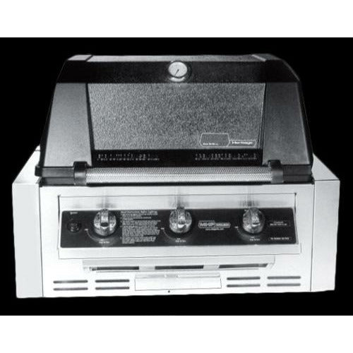 MHP Stainless Steel Grill Enclosure Sleeve Only For Infrared Models NMS2-GS - Stainless Steel Construction - Stainless Enclosure - Vital Hydrotherapy