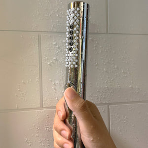 PULSE ShowerSpas Shower System - AquaPower ShowerSpa - 3-function wand hand shower - Polished Chrome - 1054 - Vital Hydrotherapy