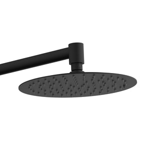 PULSE ShowerSpas Shower System - Atlantis Shower System - All brass body and fixtures - 10-inch rain showerhead - Matte black - 1059 - Vital Hydrotherapy