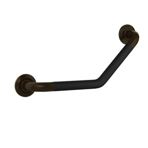PULSE Ergo Angle Bar - Made of 304 Stainless Steel - with a decorative angled design - Safety bar in Oil rubbed bronze finish - with Ergonomic soft grip - 4007 - Vital Hydrotherapy