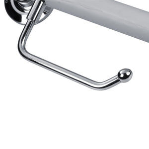 PULSE Ergo Angle Bar - Made of 304 Stainless Steel - Polished Chrome finish Toilet Paper Holder - 4007 - Vital Hydrotherapy