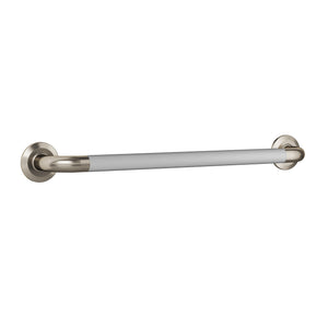 PULSE Ergo Safety Bar Stainless Steel - With a decorative design - Safety bar in Brushed Nickel stainless finish - Ergonomic soft grip - 4006 - Vital Hydrotherapy