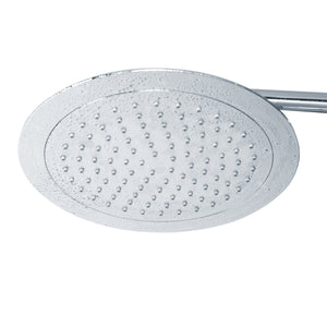 PULSE ShowerSpas Shower System - Lanai Shower System - 8" faced rain showerhead with soft tips - Polished Chrome - 1089 - Vital Hydrotherapy